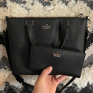 Kate Spade Black Tote Bag